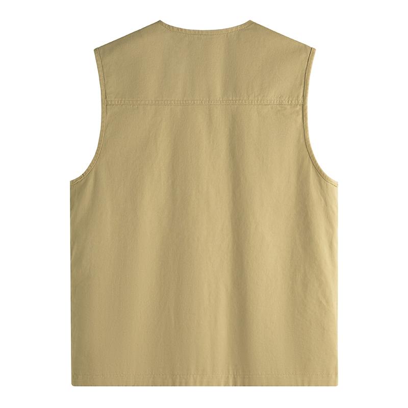 Large Size 8XL Outdoor Leisure Vest Men's Multi-Pocket Breathable Outdoor Sports Coat Leisure Vest Men