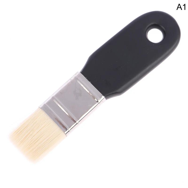 1 шт. нейлоновая щетина, жесткая щетина, ручка для рисования, гуашь, акварель, большая площадь, масляная краска, акриловая настенная щетка, щетка для чистки барбекю