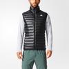 Adidas Жилет Varilite High Collar Down Vest для мужчин, черный BS1563