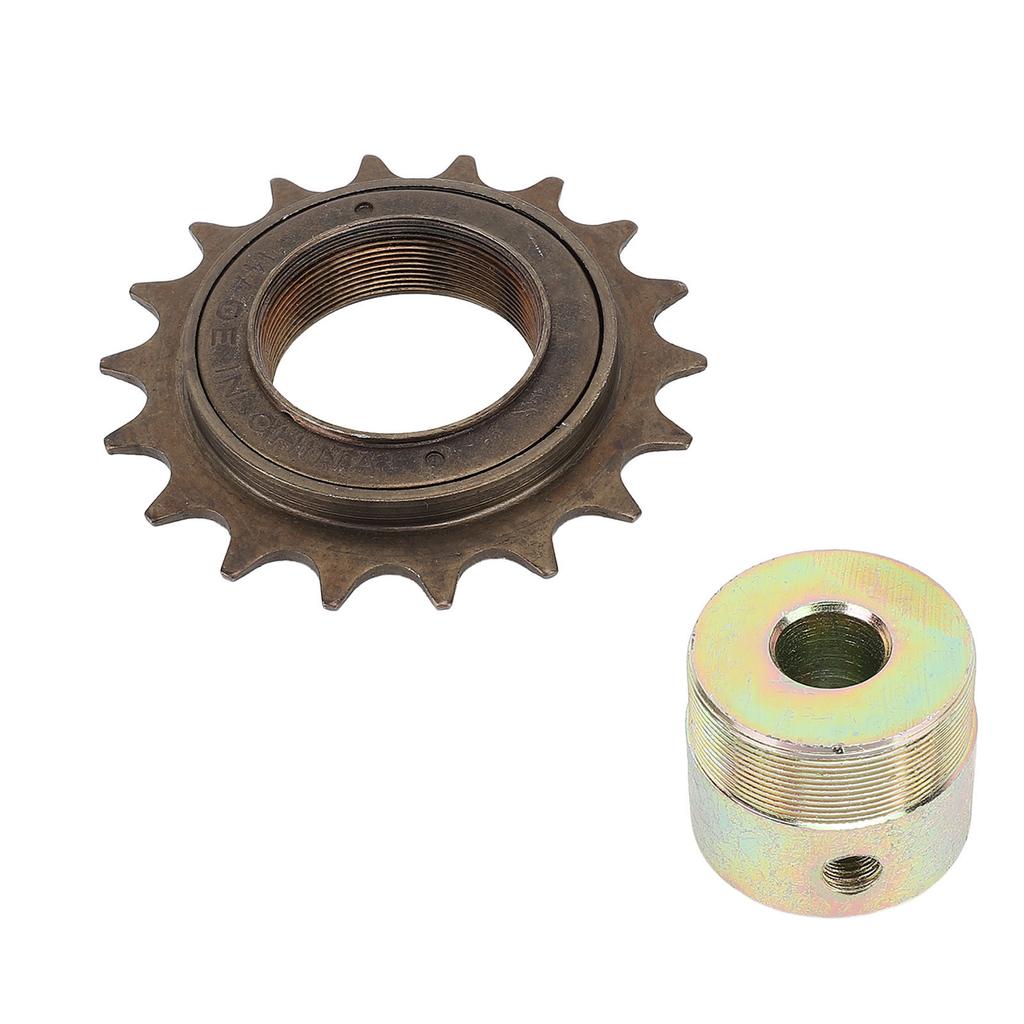 Single Speed Freewheel 18T Threaded Freewheel with 13mm Connector Cycling Replacement A