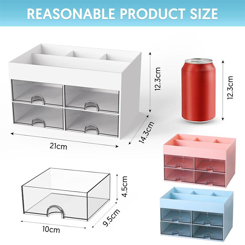 Пластиковый стол, аккуратный органайзер для канцелярских принадлежностей большой емкости, держатель для ручек для стола, горшок для ручек, органайзеры для хранения на столе, офис, школа, товары для дома и искусства