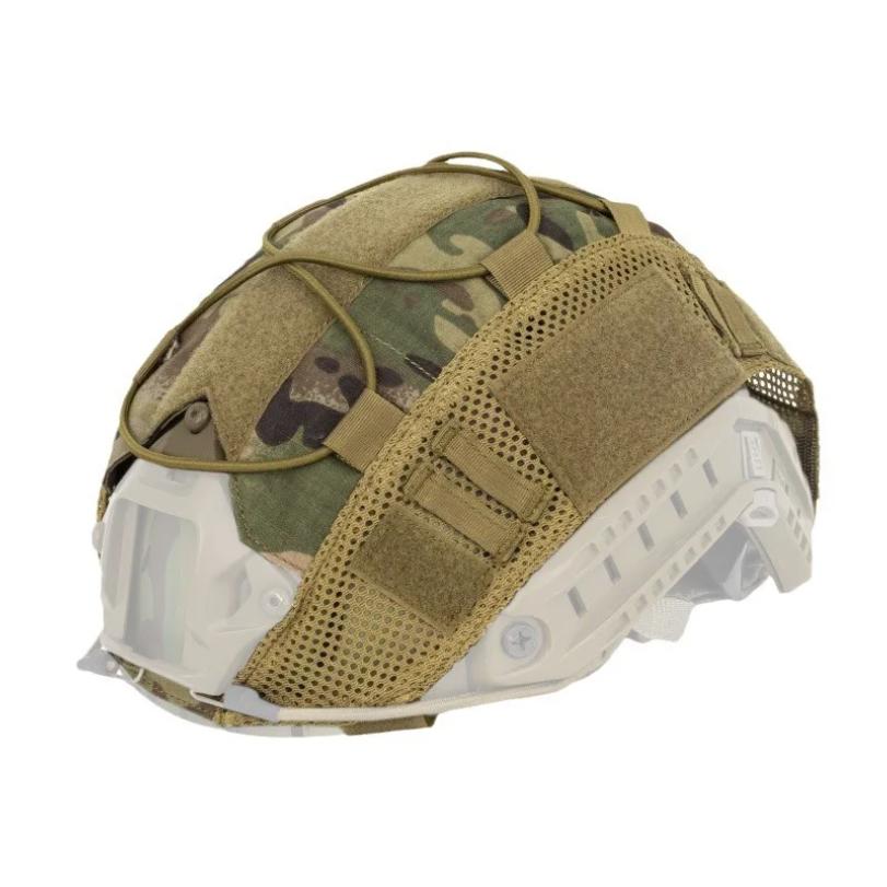 Тактический чехол на шлем Fast Helmet Multi-Camo Чехол на шлем для страйкбольного шлема Пейнтбола CS War Game Спортивное Охотничье Снаряжение для стрельбы