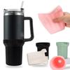 Sleeve Tumbler Bottom Boot Silicone Cup Holder Soft Protective Cover for Stanley 40oz Tumbler