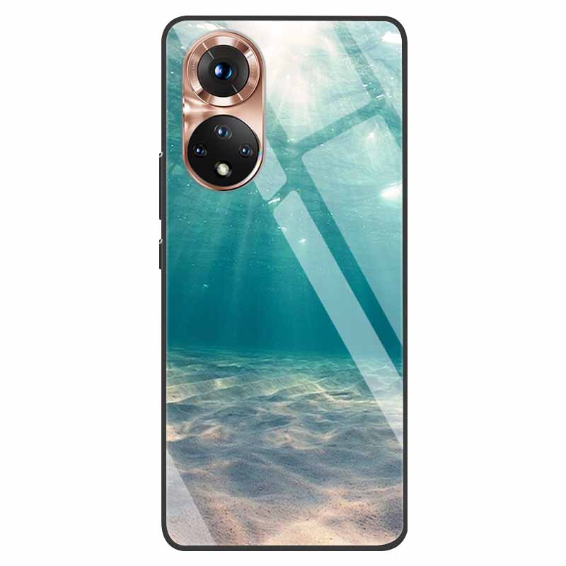 Роскошный чехол для Huawei Honor 50 Чехол Закаленное Стекло Чехол для Телефона Huawei Honor 50 Honor50 6.57" Coque Сумка Модный Бампер