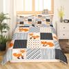 Fox Duvet Cover Sets for Kids Teens Quilt Covers Lightweight Down Room Decor Queen King Size 2 Pillowcase 1 Duvet Cover No Quilt