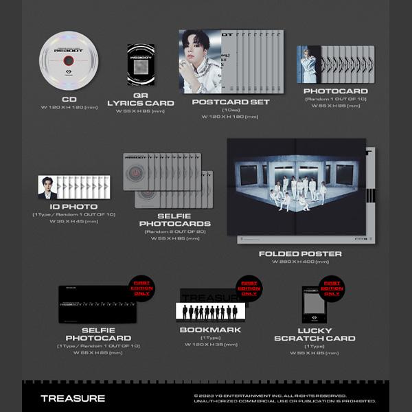 TREASURE 2nd Full Album [REBOOT] PHOTOBOOK VER.
