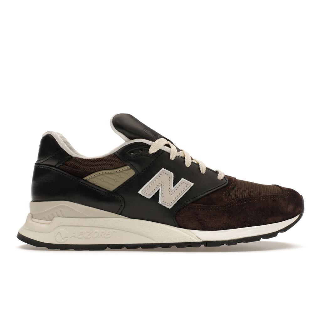 Teddy Santis X New Balance 998 Made In USA Brown Black Unisex Sneakers Sea-Salt U998RE