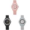 Silicone Quartz Watch For Women Cartoon Dial With Logo Customization
