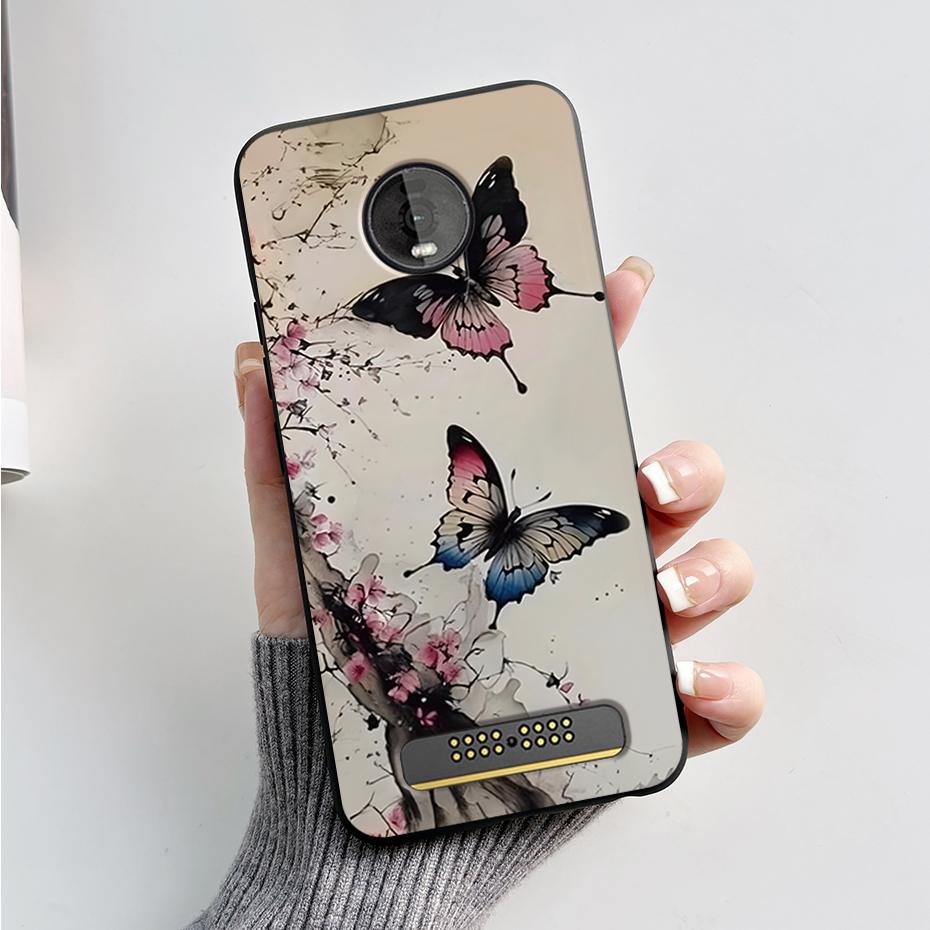 Для Motorola Moto Z4 Z3 Play Чехол Милый Мультяшный Мягкий Силиконовый ТПУ Чехол для Телефона Для Moto Z3 Z4 Play MotoZ4 Z4Play Z3Play Funda