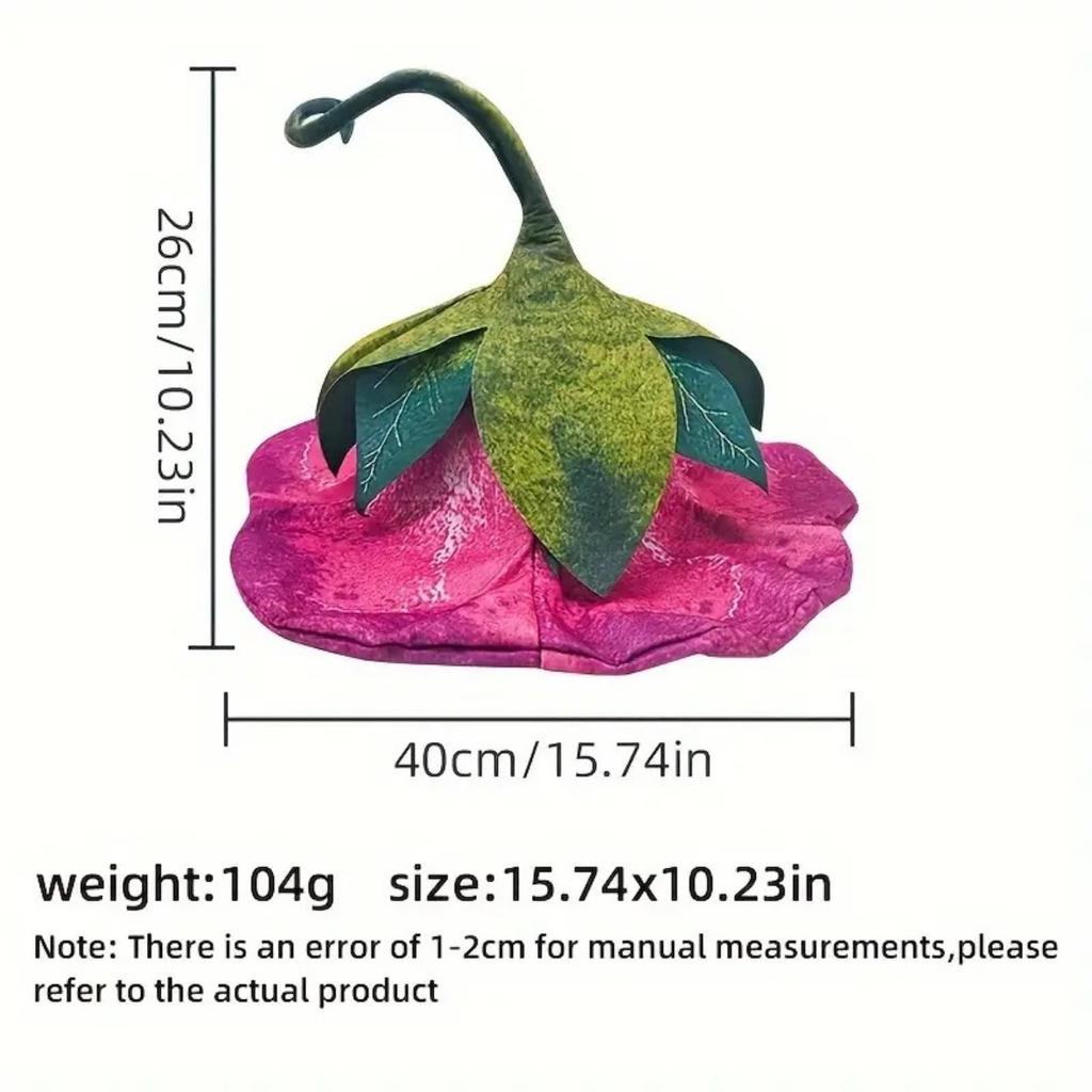 1 шт. Шляпа ведьмы с цветком ипомеи для женщин, уникальный взрослый аксессуар для костюма на Хэллоуин для вечеринок, косплей-мероприятий, шикарный дизайн, цветочная декорация