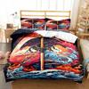 Japanese Samurai Bedding Set Soft Duvet Cover Set Men Teen Bedroom Single Double King Size Duvet Cover Pillowcase Boy Gift