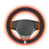 Зимние 12 В автомобильные защитные чехлы на руль с подогревом Универсальные чехлы на руль с подогревом Детали салона автомобиля