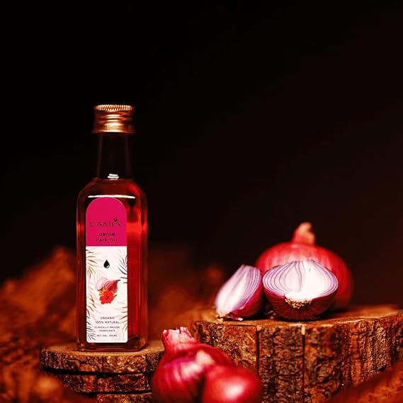100% органическое луковое масло для волос | Масло для волос против выпадения волос | Питает кожу головы и стимулирует корни | Уменьшает выпадение и ломкость волос | 100 МЛ