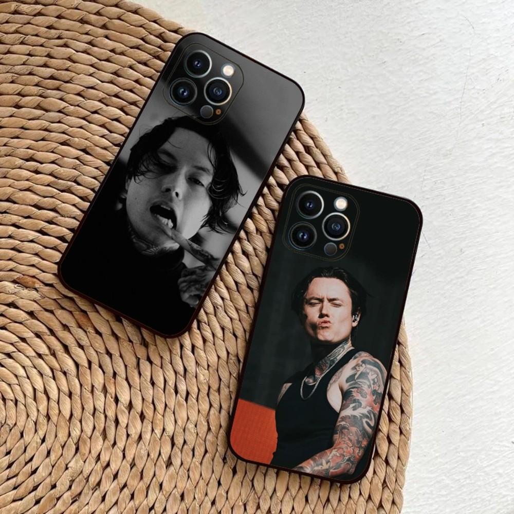 Чехол для телефона Bad O-Omens Band для iPhone 15,14,13,12,11,Plus,Pro Max,XS,X,XR,SE,Mini,8,7 Мягкий силиконовый черный чехол