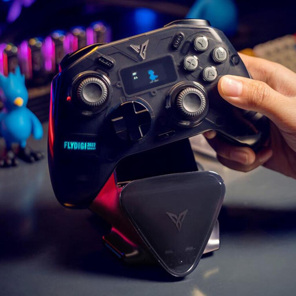 Flydigi Magnetic Charger Holder Wireless Charging Base Stand for Apex 4/Vader 3 Pro/Vader 3/Apex 3 Controller Charger