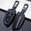 BMW X1 X3 X4 X5 F15 X6 F16 G30 7 Series G11 F48 F39 520 525 f30 118i 218i 320i uchun rux qotishmasidan avtomobil kaliti g'ilofi qobiq himoyachisi