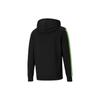 Puma Colorblock Zip-Up Logo Patch Hoodie Men Hoodie Black 534156-51