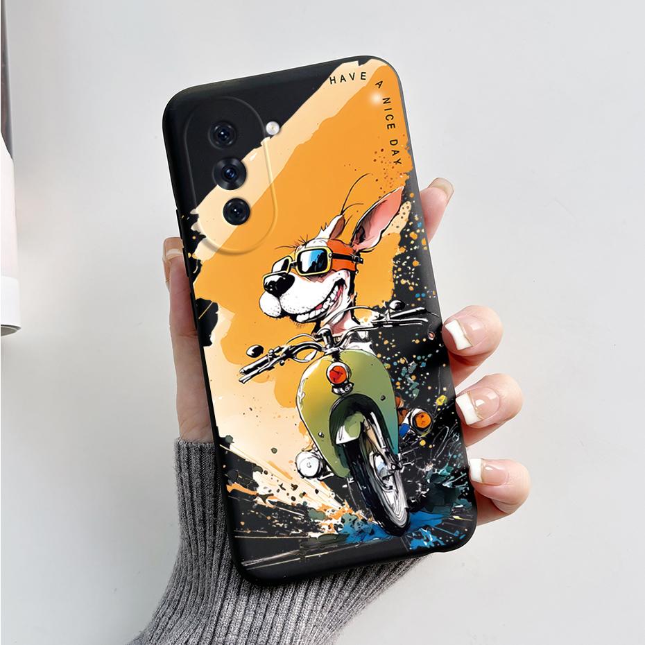 For Huawei Nova 10 Case Soft Silicone Stylish Painted Cover For Huawei Nova 10 Pro Bumper Back Coque Phone Case Nova10 Se Fundas