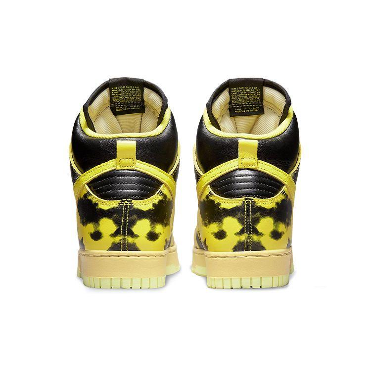 Nike Кроссовки унисекс Dunk High 1985 Yellow Acid Wash Black Varsity-Maize DD9404-001
