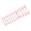Gentle French Pink Artificial Nails Finger Ultra-flexible Long Lasting Fake Nails for Hot Girl Dress Matching