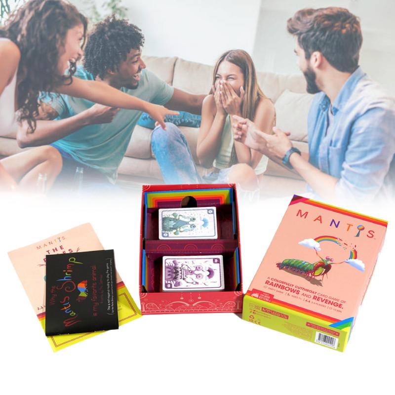 Мантис Взрывной Котёнок Мантис Игра на совпадение карт для захватывающих семейных посиделок