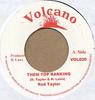 7inch Record ROD TAYLOR - Them Top Ranking VOL020 Volcano Jamaica Reggae, Ska & Dub Used