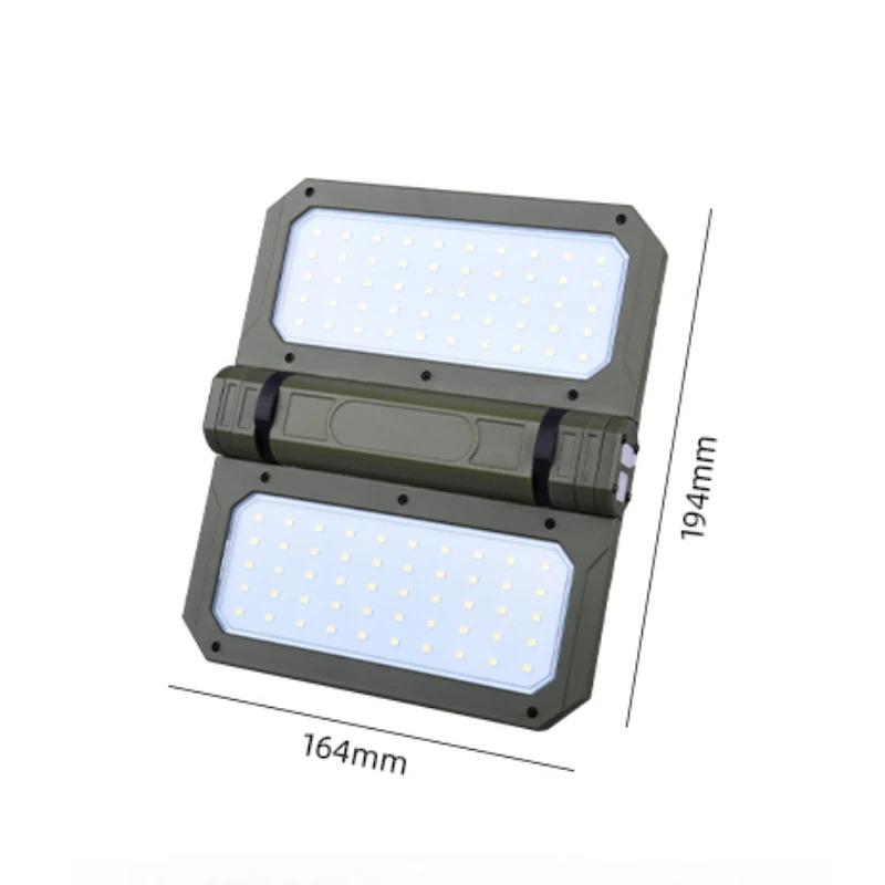 Уличный светодиодный перезаряжаемый фонарь для кемпинга, очень длинный выдвижной складной, высокой яркости, водонепроницаемый, портативный поисковый фонарь для палатки, для кемпинга