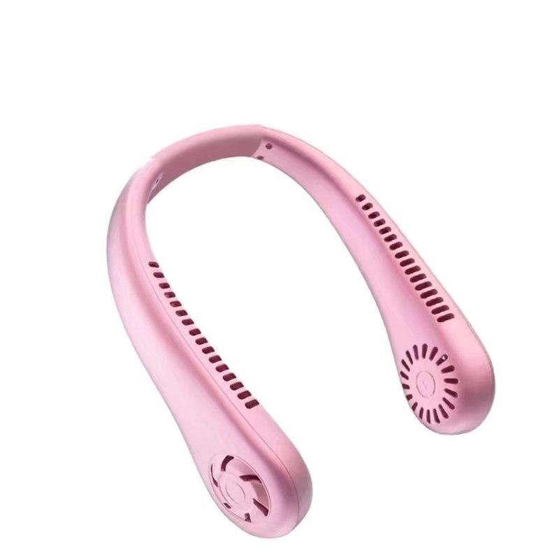 1 шт. вентилятор с длительным сроком службы батареи, новый мини-шейный портативный безлопастной подвесной шейный перезаряжаемый воздушный охладитель, 3-скоростной мини-летний спортивный вентилятор