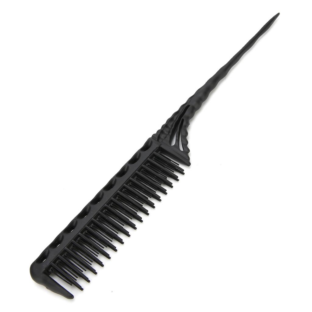 Professional Hair Brush Comb Barber Salon Comb Hairdressing Styling ToolsBlack