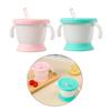 Baby Straw Cup Spoutless Transition Cup Leak Proof Training Cup Water Drinking Cup for Infant Toddler 1-6 Year