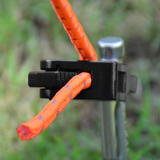 1/2 шт. Самоблокирующийся натяжитель веревки, сверхпрочный, из алюминиевого сплава, для наружного использования, бэкпэкинга, туризма, катания на лодке, кемпинга, регулятор-затяжитель оттяжного шнура