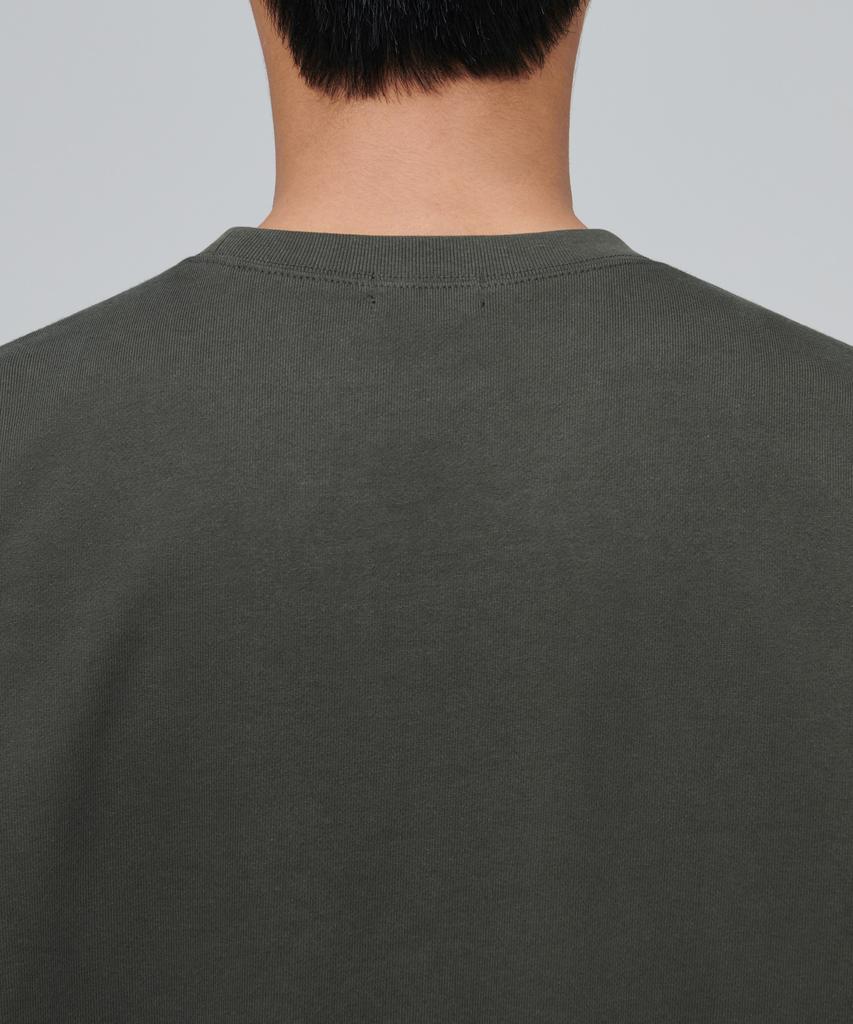 MUSINSA STANDARD Heavyweight Oversized Sweatshirt [Dusty Khaki]
