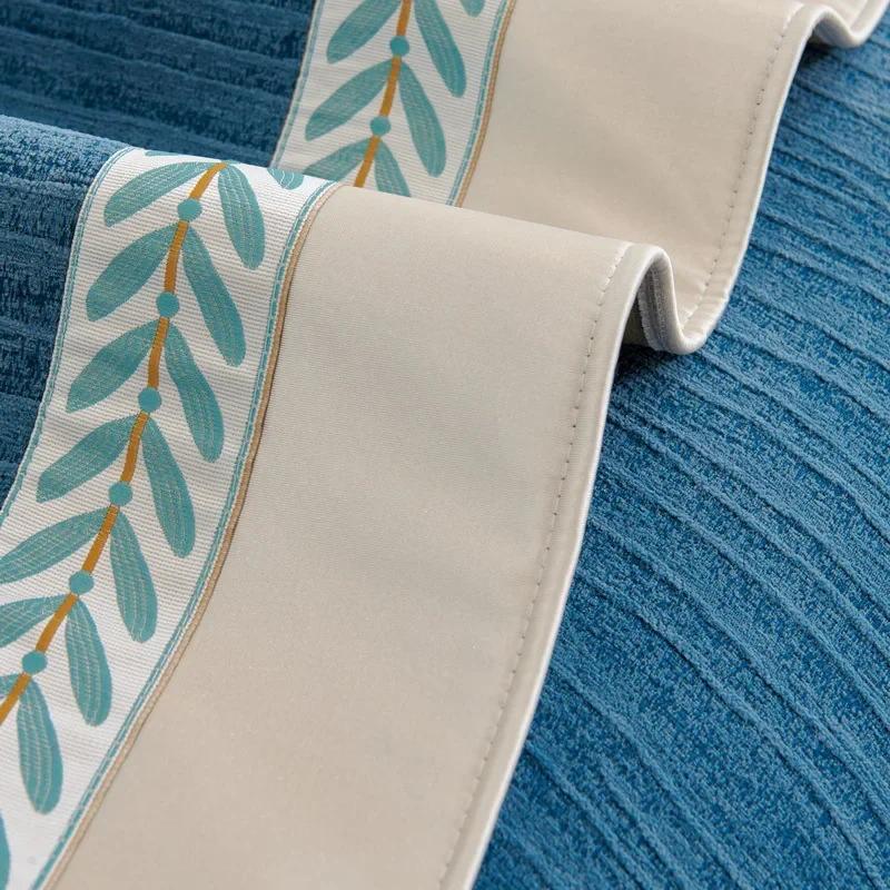 1PC Nordic Chenille Sofa Cushion Mat for Living Room Chaise Longue Sofa Slipcover Non-slip L Shaped Couch Cover Housse De Canapé