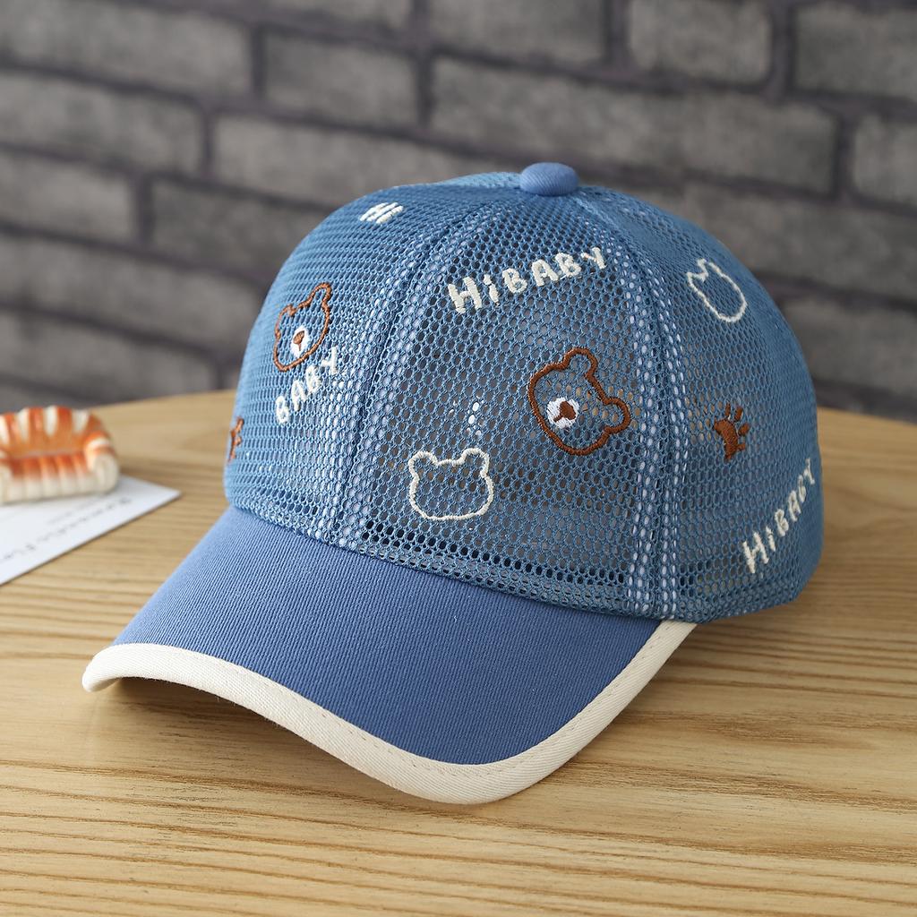 - Children's Hat - Summer Fashionable and Versatile Sun-Protective Beanie with Breathable Baseball Cap Design