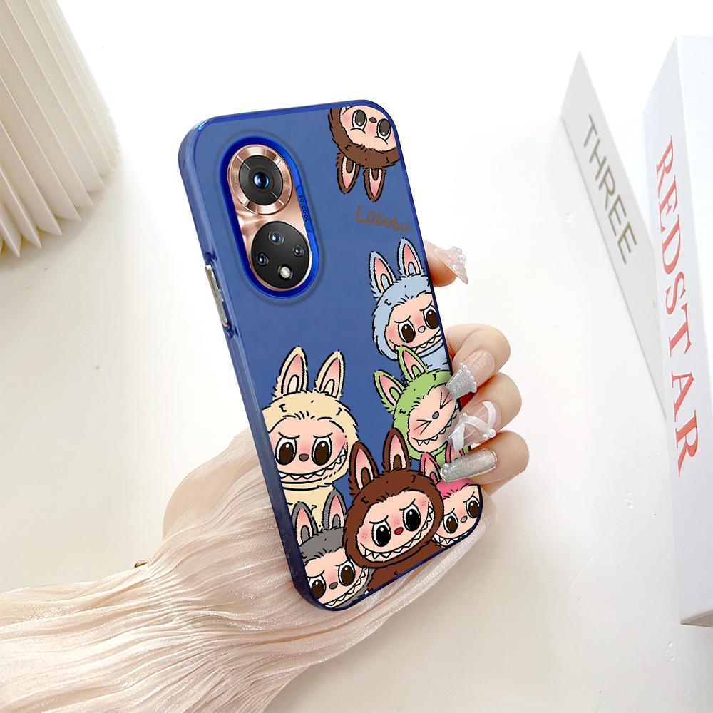 Раскрашенный узор, разноцветный, серебристый, двусторонний твердый корпус, противоударный противоударный чехол для телефона для Huawei Honor Infinix Tecno iPhone