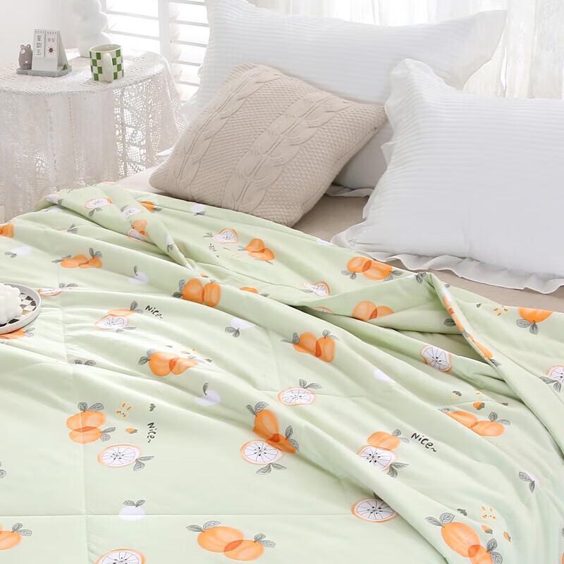 Orange Core Ruyi Lightweight Skin-Friendly Summer Quilt