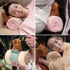 Big Size Air Conditioning Blanket Warm Animals Stuffed Toy Portable Office Nap Blanket  Office