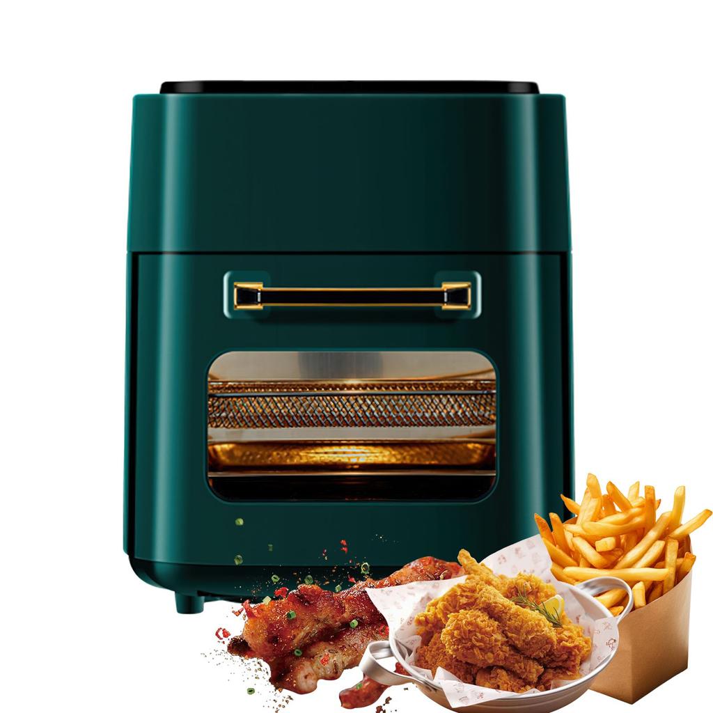 1400 Вт 15 л Большая вместимость фритюрница без масла Автоматическая бытовая кухонная конвекционная печь 360Baking Фритюрница без масла