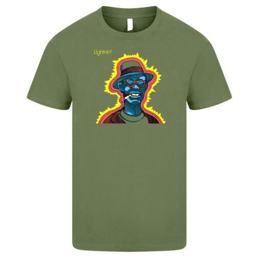 Футболка Lightnin' Hopkins Кантри Блюз Музыка Howlin Wolf Robert Johnson GT227