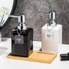 Многоразовая бутылка-дозатор с помпой Керамическая Неметаллическая Портативный дизайн для шампуня мыла лосьона Дружелюбная для домашнего использования