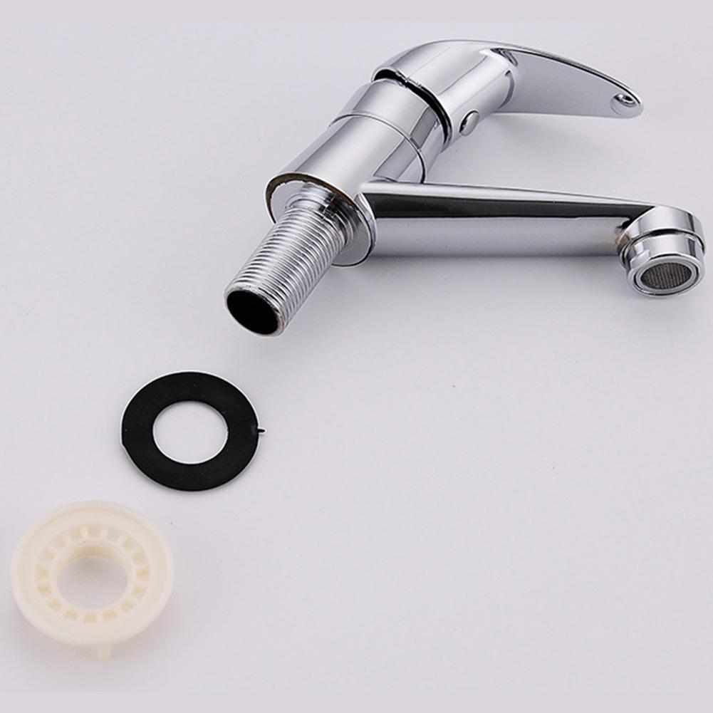 Chrome Basin Mixer Basin Tap Faucet Hardware Single Handle