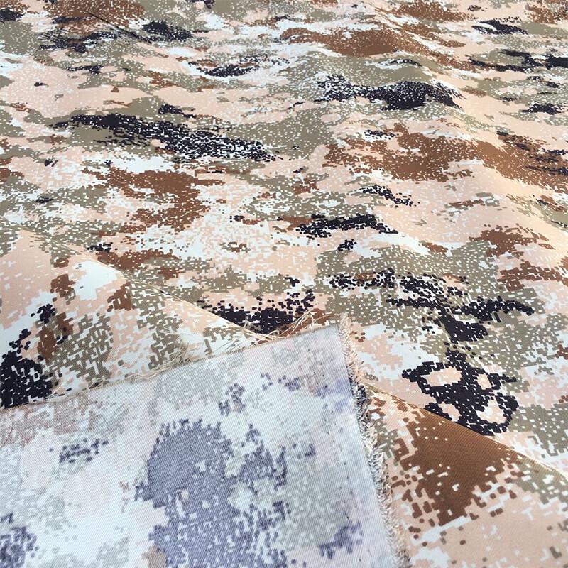 Jinwanfu Camouflage Print DIY Fabric