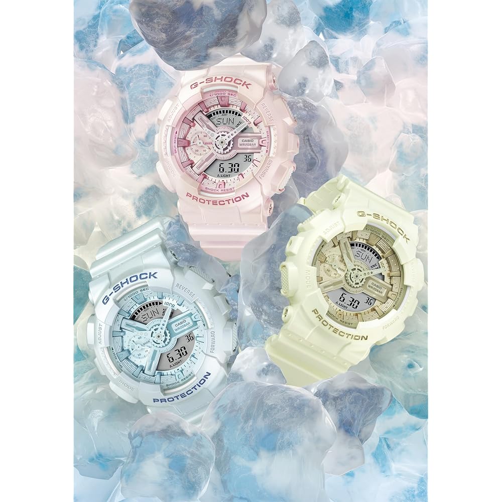 Casio G-Shock GMA-S110ST-4AJF Mid-Size Model Eco-Friendly Material Women's Watch Pink