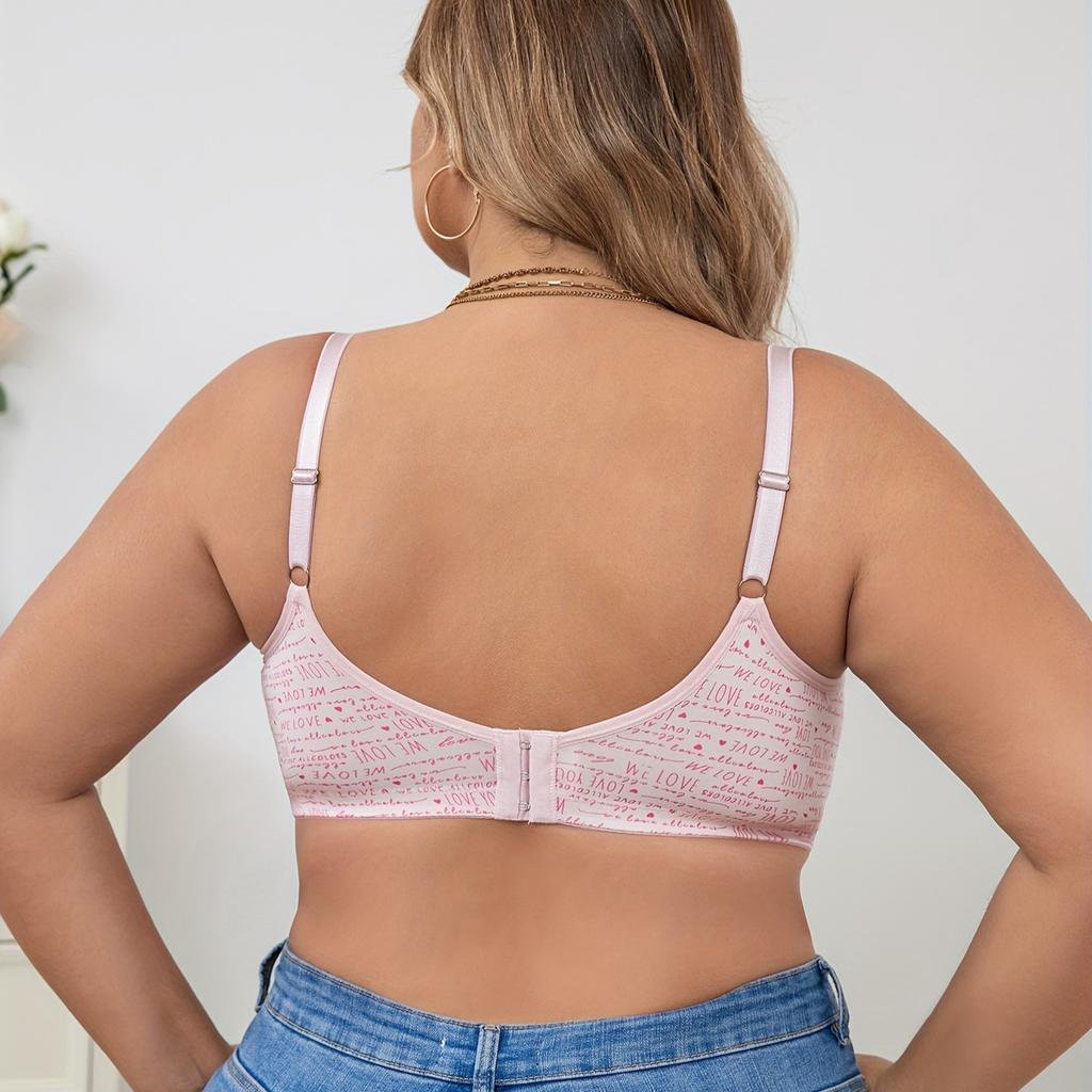 Sexy Lace Plus Size Adjustable Bra Sexy Push Up Camisole Bra
