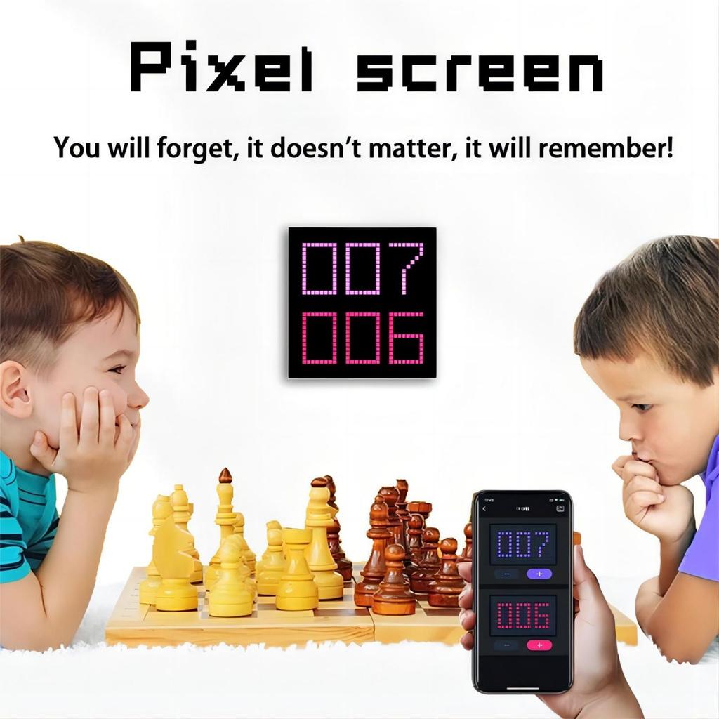 Bluetooth App Control Smart LED Matrix Pixel Display Night Light RGB DIY Art Display для декора игровой комнаты Cool Animation Frame