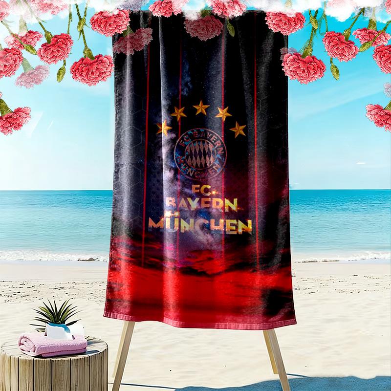 Bayern Munich Glory beach towel Beach towel for vacation photos Outdoor camping Outdoor pool towel quickdrying swim towel swim