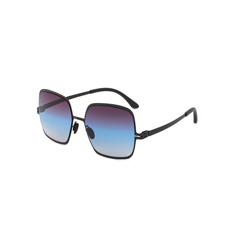 JYL TS Women's Screwless Steel - Square Spring-Temple Trendy Shades B95