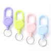Retractable Keyring with Elastic Cord, Anti-Loss High Rebound Buckle, and Extended Line Keychain.