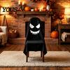 Праздничный декор для дома на Хэллоуин, Чехол на стул в виде привидения, Милые многоразовые жуткие накидки на стул для столовой, Декоративная накидка, Мебель для праздничной вечеринки