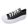 Chuck Taylor Ox Move Low Top Women S Platform Tall Sneakers Shoes Black 570256c